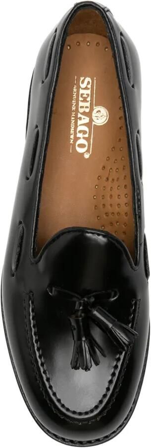 Sebago Leren loafers met kwastjes Zwart - Foto 3