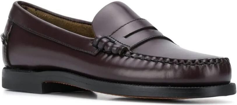 Sebago Leren loafers Rood - Foto 3