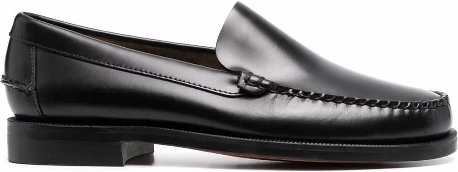 Sebago Leren loafers Zwart