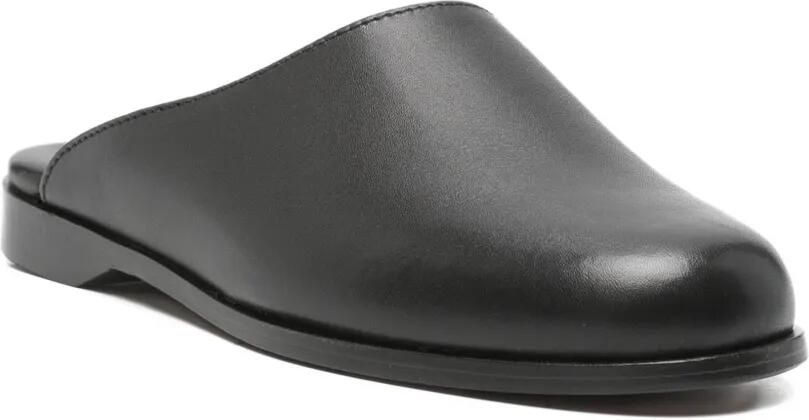 Sebago Leren muiltjes met ronde neus Zwart - Foto 2