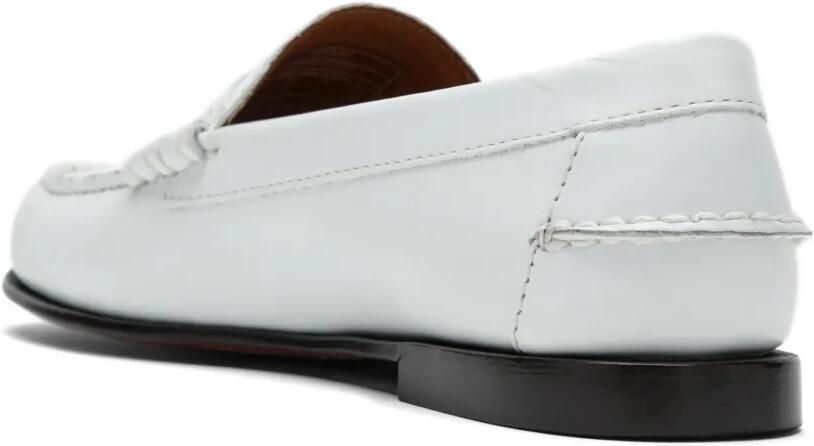 Sebago Leren penny loafers Wit - Foto 3