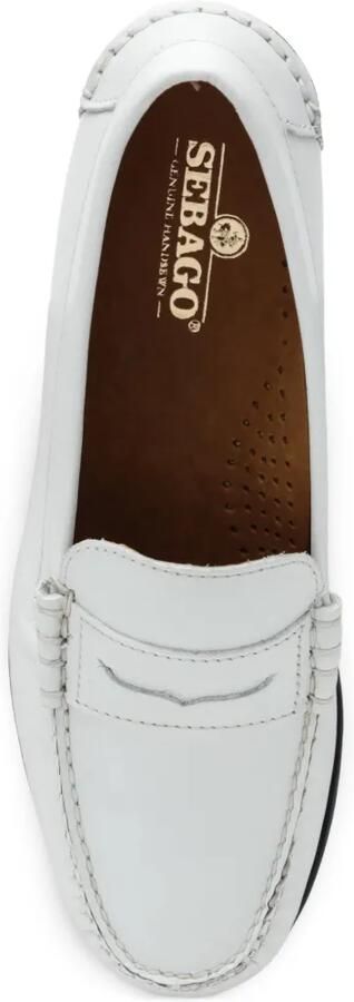 Sebago Leren penny loafers Wit - Foto 4