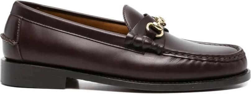 Sebago Loafers met horsebit-detail Bruin