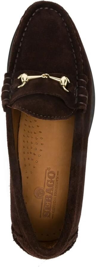Sebago Loafers met horsebitdetail Bruin - Foto 3