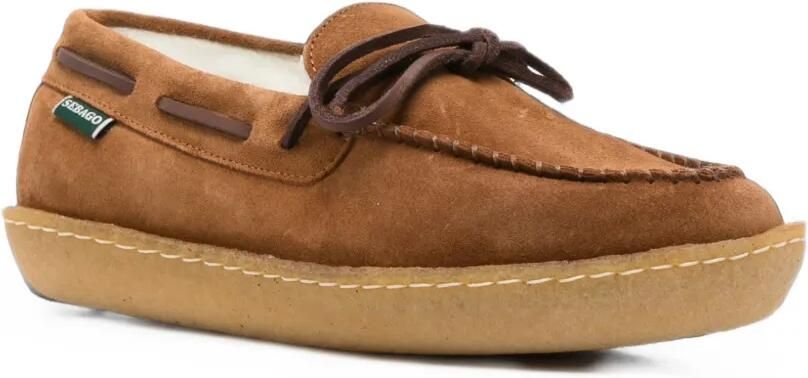 Sebago Loafers met strikdetail Bruin - Foto 4