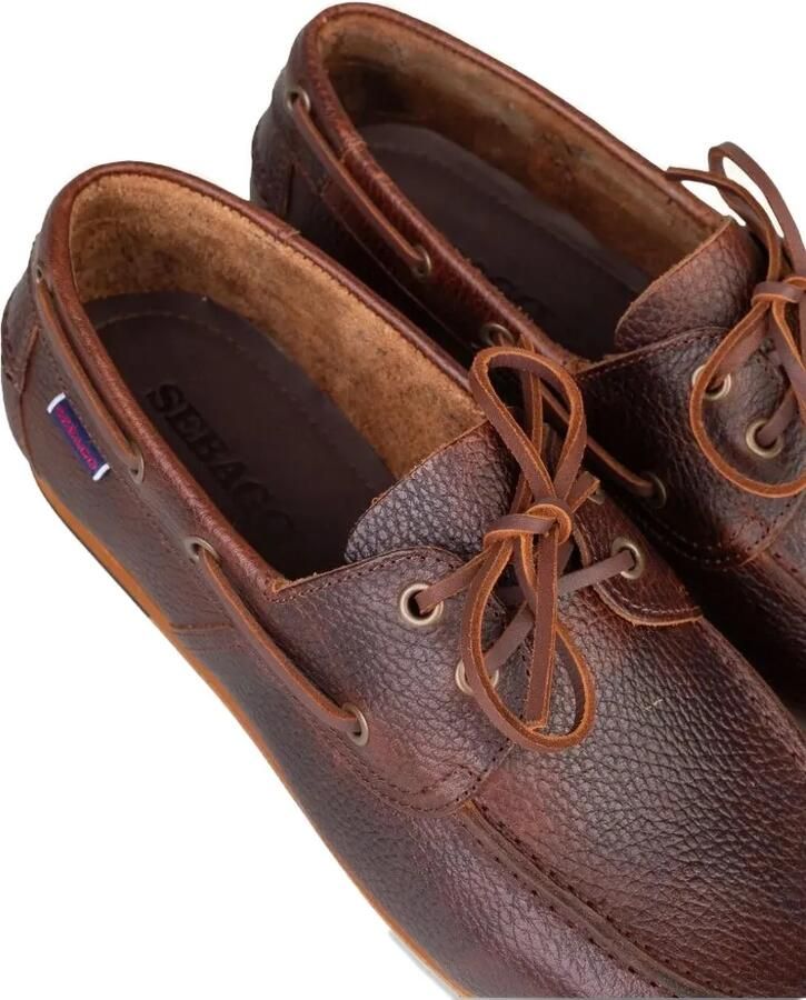 Sebago Loafers met veters Bruin - Foto 2