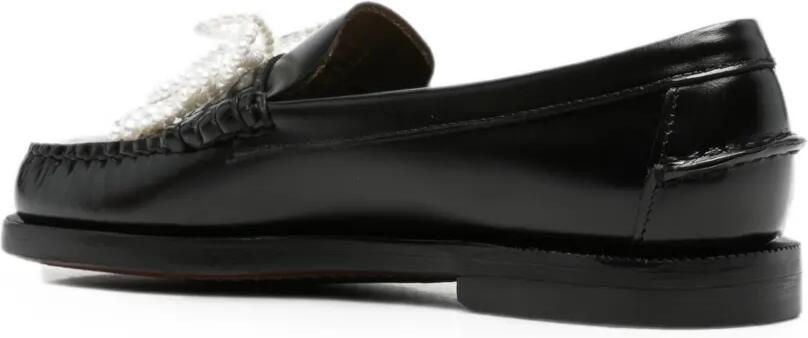Sebago Loafers verfraaid met imitatieparels en strik Zwart - Foto 4