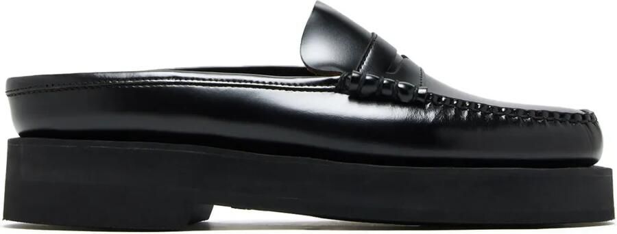 Sebago Maia muiltjes Zwart
