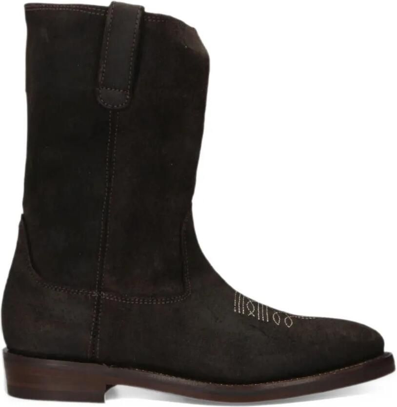 Sebago Montana embroidered suede boots Bruin