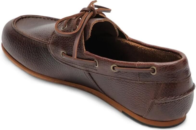 Sebago Owen bootschoenen van getrommeld leer Bruin - Foto 3