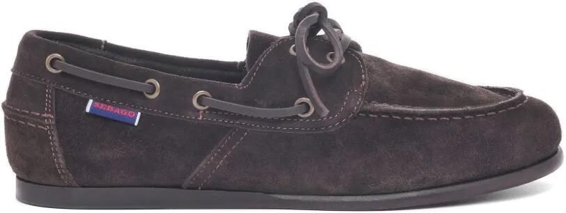 Sebago Owen loafers met veters Bruin