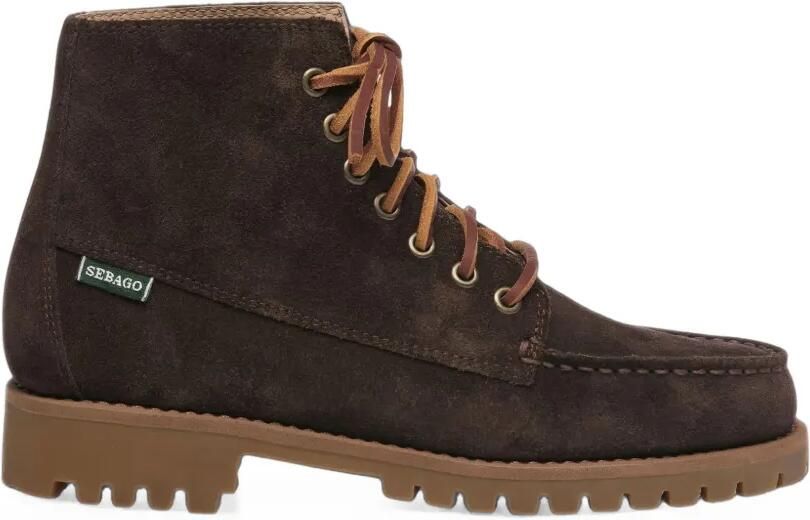Sebago Parker leren laarzen Bruin