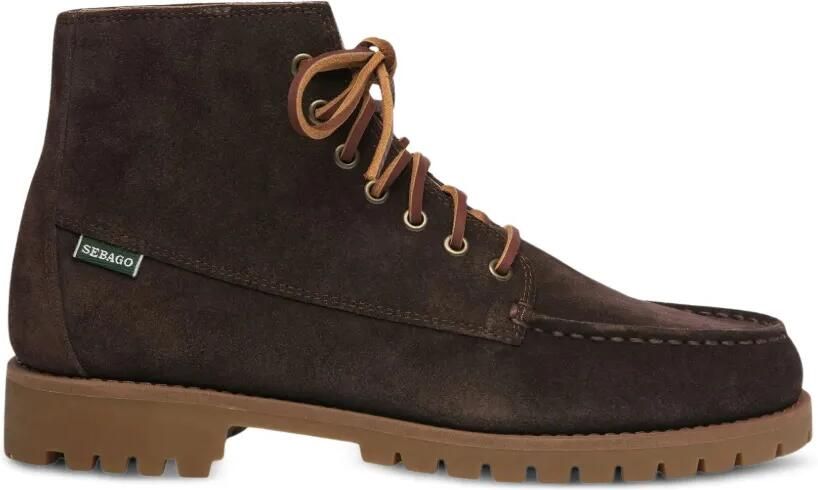 Sebago Parker suède veterlaarzen Bruin