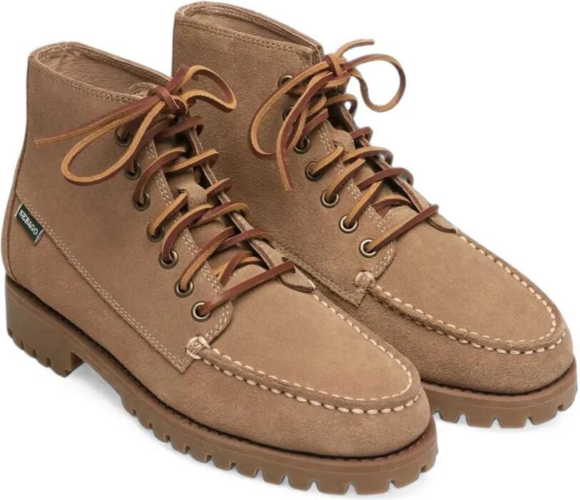 Sebago Parker Woman suède veterlaarzen Beige - Foto 2