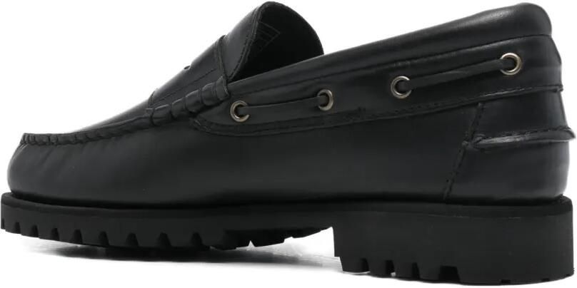 Sebago Penny loafers met loopzool Zwart - Foto 3