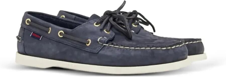 Sebago Portland bootschoenen Blauw - Foto 4