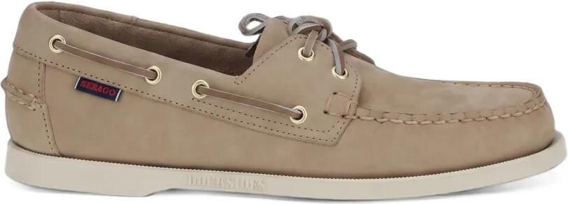 Sebago Portland Docksides leather boat shoes Beige