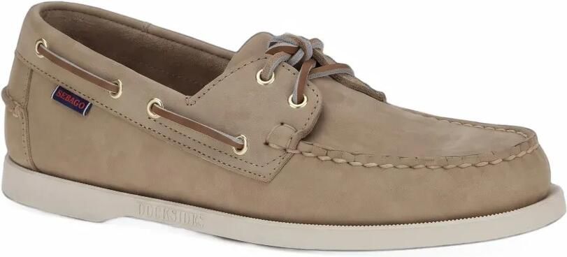 Sebago Portland Docksides leather boat shoes Beige - Foto 2