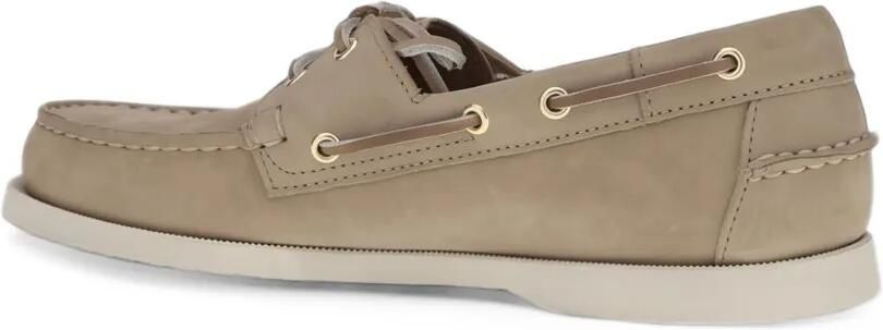 Sebago Portland Docksides leather boat shoes Beige - Foto 4