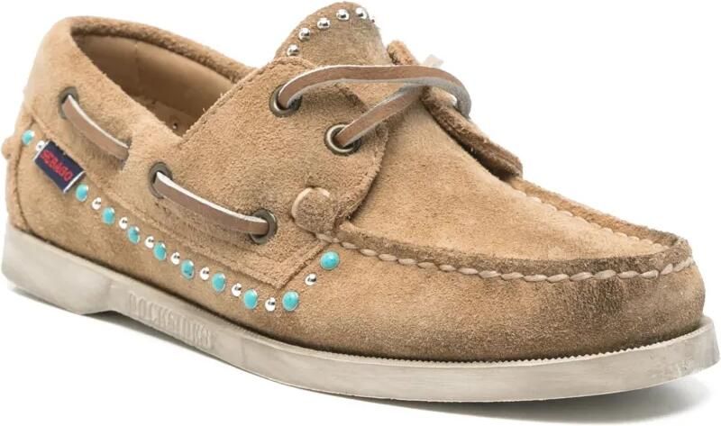 Sebago Portland Flesh Out bootschoenen Beige - Foto 3