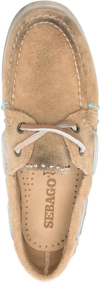 Sebago Portland Flesh Out bootschoenen Beige - Foto 4