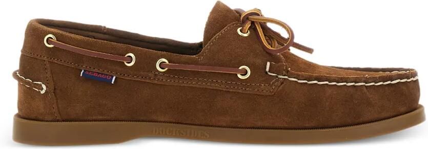 Sebago Portland leren bootschoenen Bruin