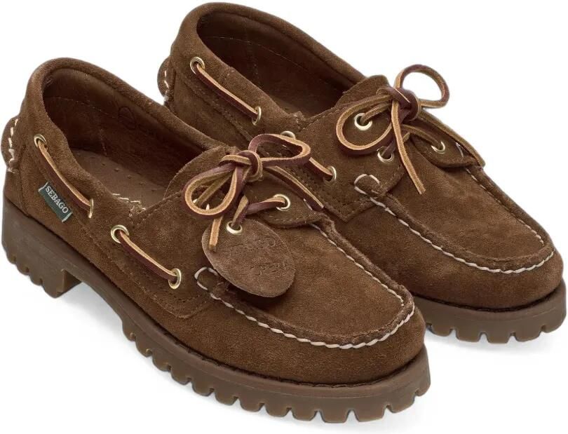 Sebago Ranger Artisan OX suède loafers met profielzool Bruin - Foto 2