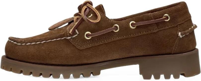Sebago Ranger Artisan OX suède loafers met profielzool Bruin - Foto 4