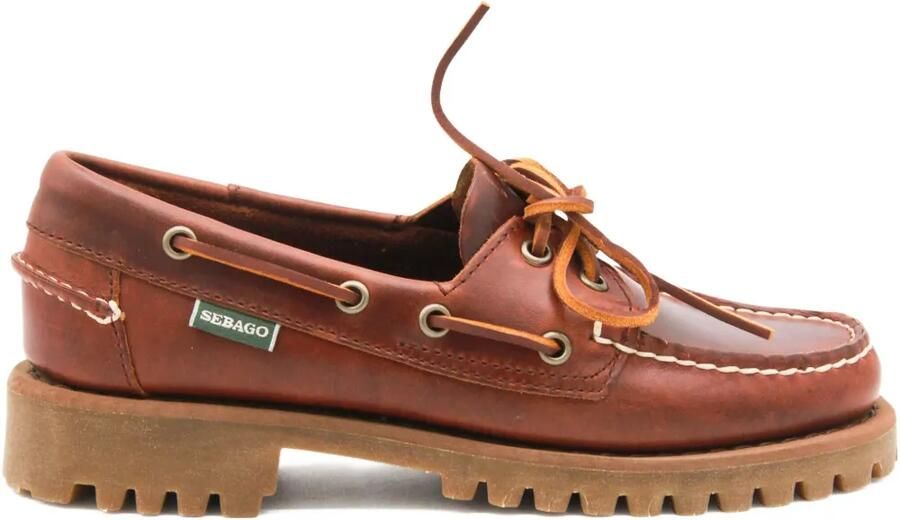 Sebago Ranger leren bootschoenen Bruin