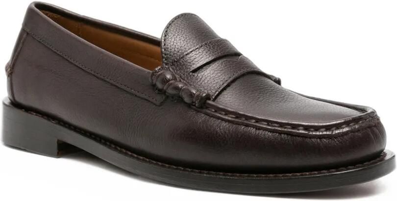 Sebago Ravenna grainy leather loafers Bruin - Foto 2