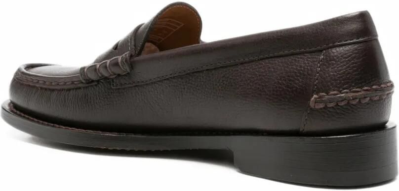 Sebago Ravenna grainy leather loafers Bruin - Foto 3