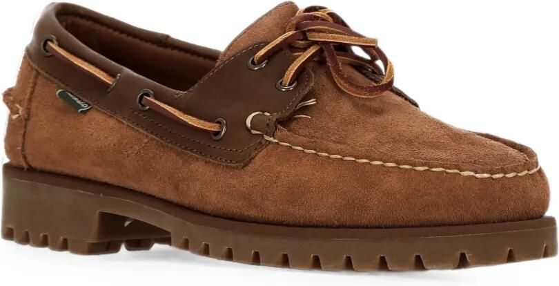 Sebago Suède bootschoenen met vlakken Bruin