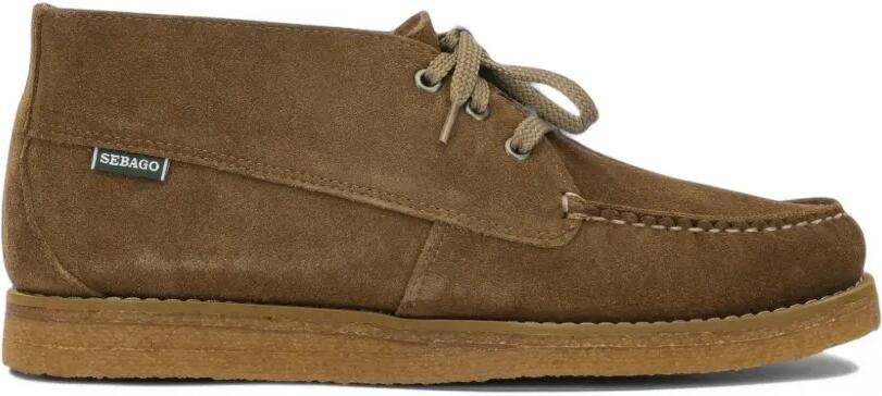 Sebago suede lace-up desert boots Oranje