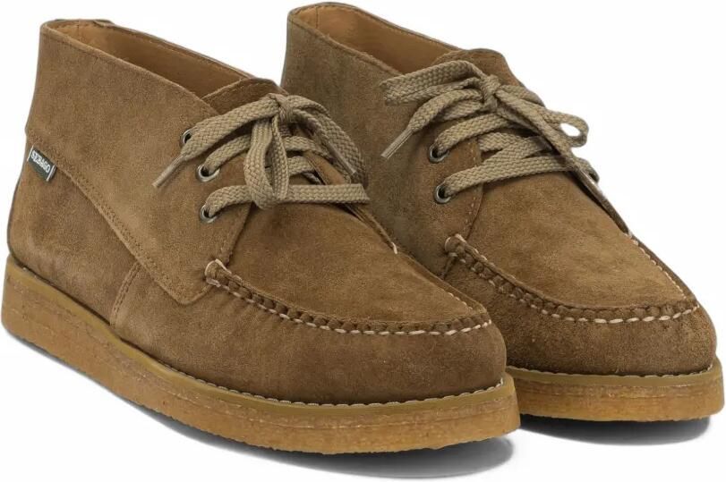 Sebago suede lace-up desert boots Oranje - Foto 3