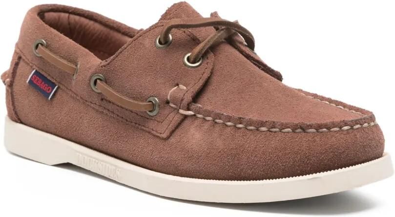 Sebago Suède loafers Bruin - Foto 2