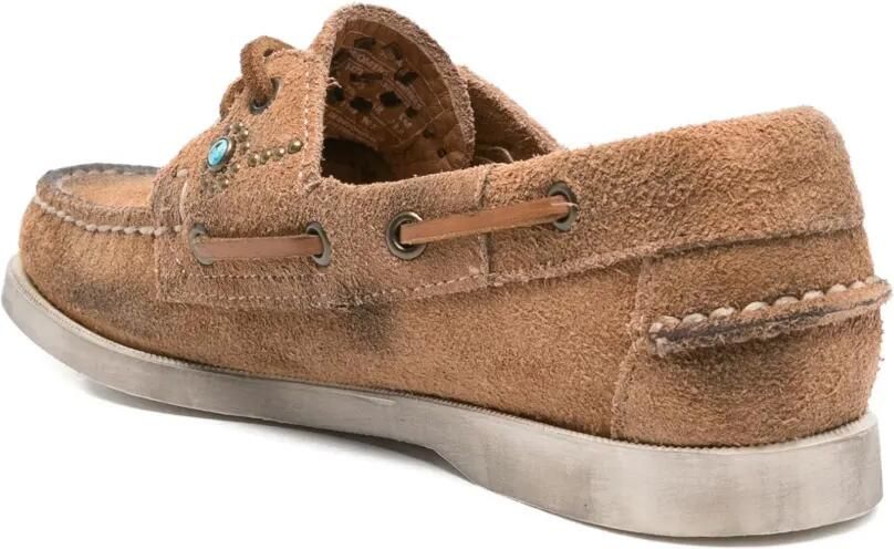 Sebago Suède loafers Bruin - Foto 2