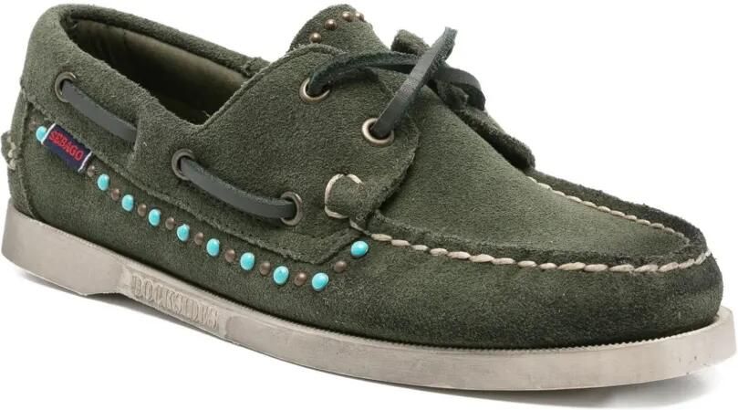 Sebago Suède loafers Groen - Foto 3