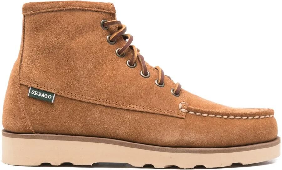 Sebago Tala enkellaarzen met veters Bruin