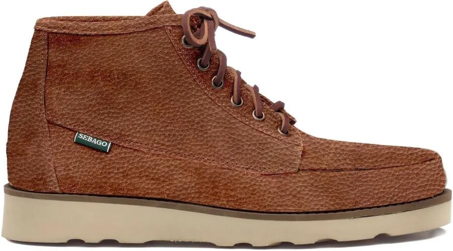 Sebago Tumb veterlaarzen met bewerkte neus Bruin