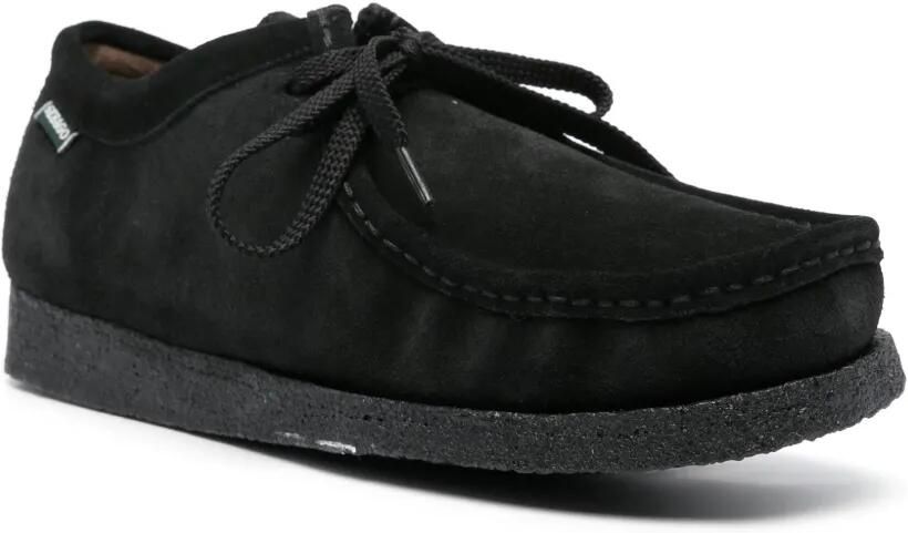 Sebago Wallabee leren loafers Zwart - Foto 3