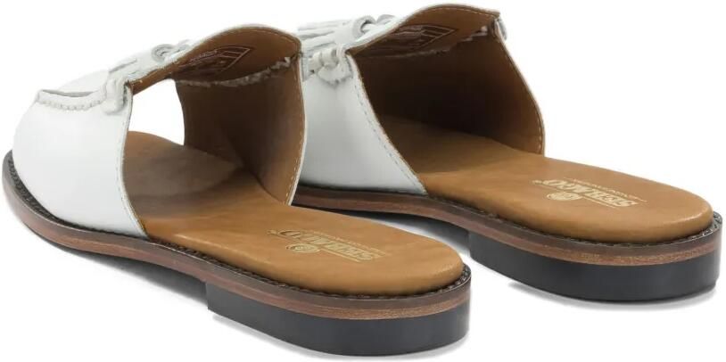 Sebago Will leren sandalen met kwastje Wit - Foto 2