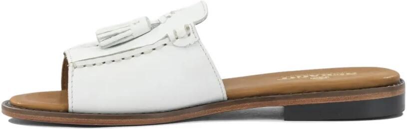 Sebago Will leren sandalen met kwastje Wit - Foto 4