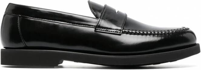 Sebago Leren loafers Zwart