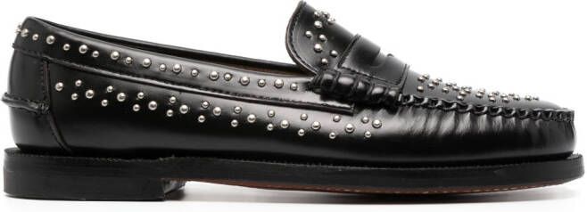 Sebago Loafers verfraaid met studs Zwart