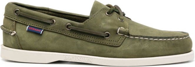 Sebago Suède bootschoenen Groen