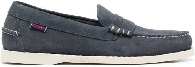 Sebago Suède loafers Blauw