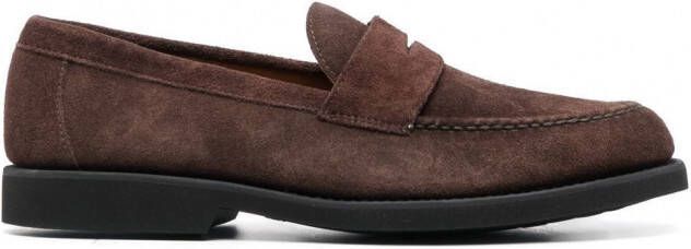 Sebago Suède penny loafers Bruin