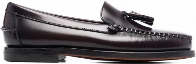 Sebago Loafers met kwastje Rood