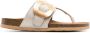 See by Chloé Chany slippers met gegraveerd logo Beige - Thumbnail 1