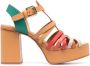 See by Chloé Leren sandalen Beige - Thumbnail 1